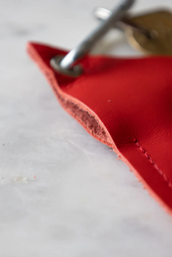 Red Triangle Dog Poo Bag Pouch - Image 5