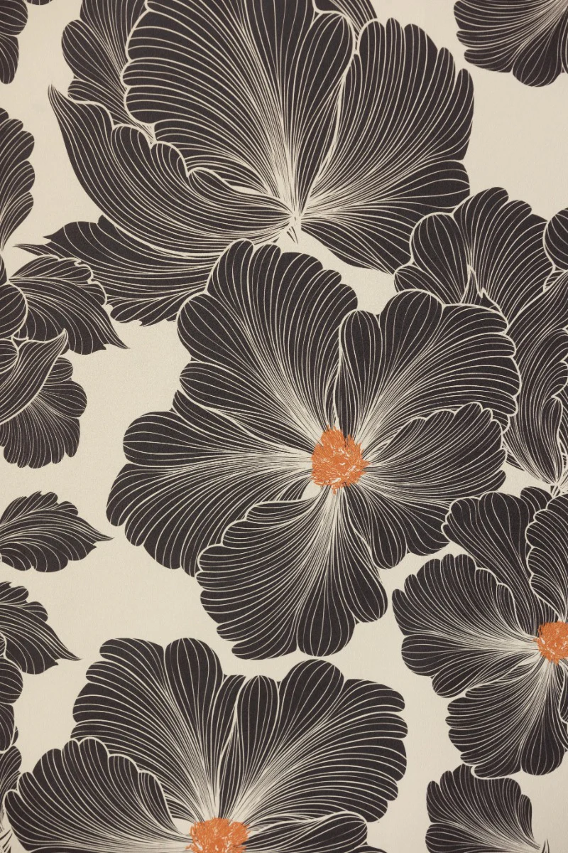Rockett St George Bohemian Bloom Graphite Wallpaper - Image 18
