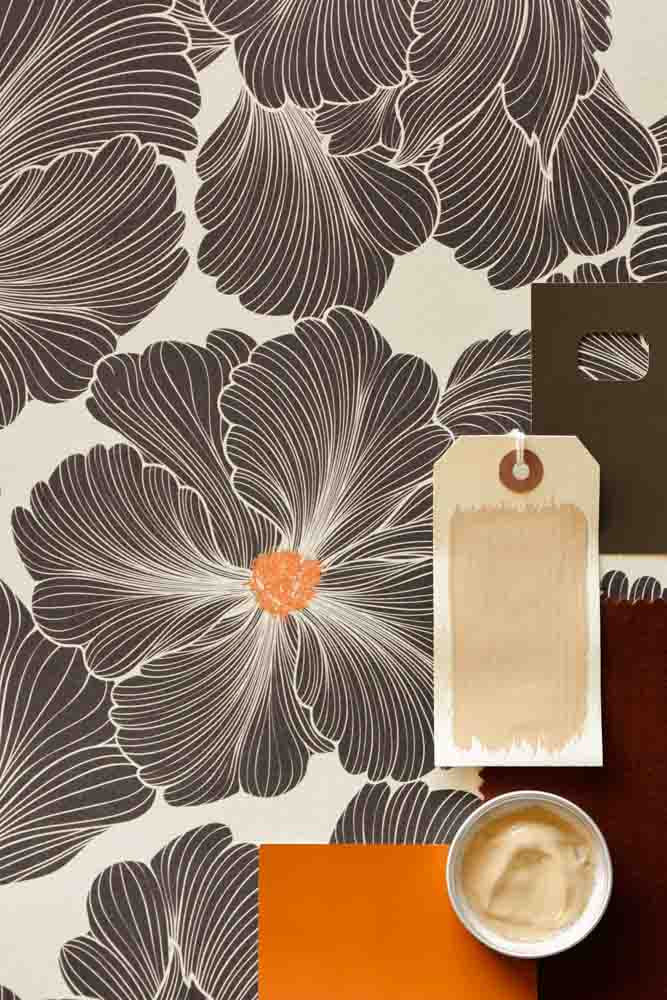 Rockett St George Bohemian Bloom Graphite Wallpaper - Image 19