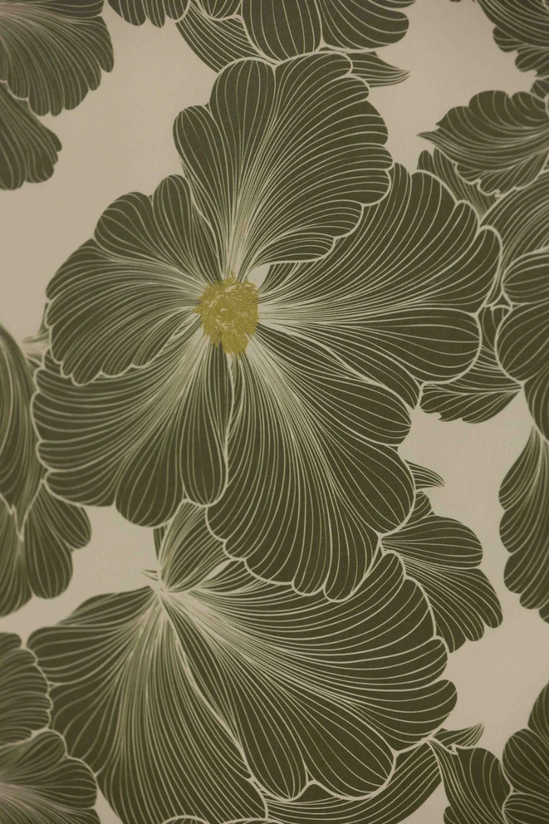Rockett St George Bohemian Bloom Moss Green Wallpaper - Image 12