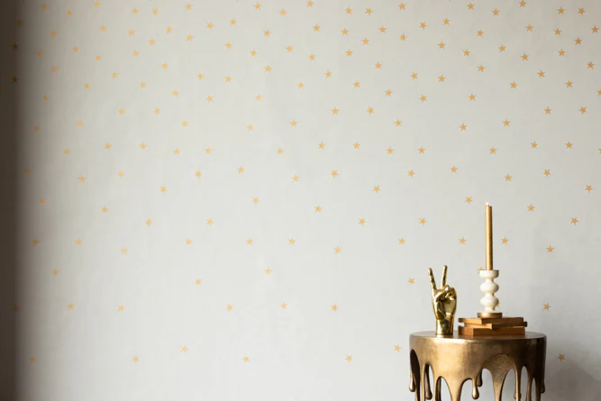 Rockett St George Falling Stars Cream Mural - Image 16