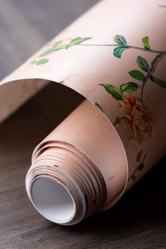 Rockett St George Modern Chinoiserie Watermelon Blush Wallpaper - Image 14