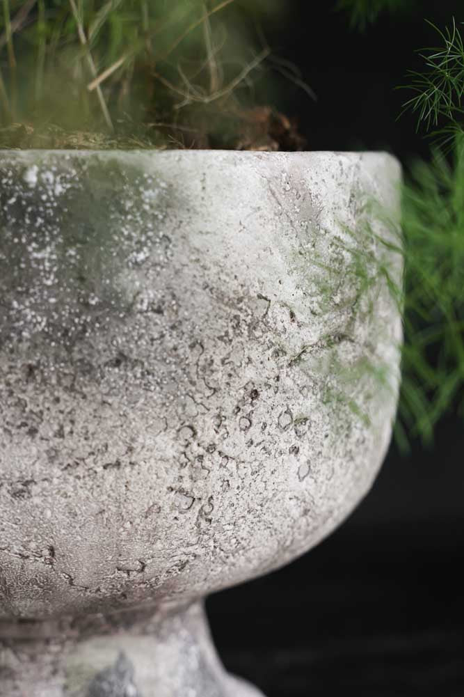 Sandstone Effect Footed Planter - Image 6