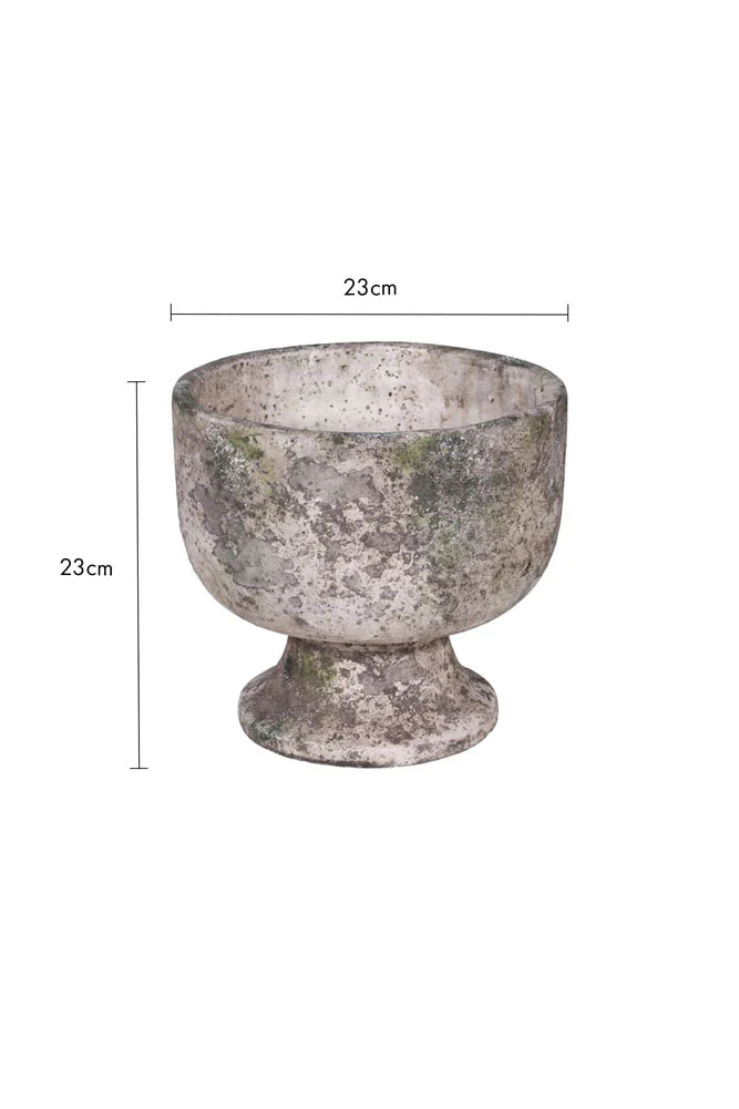 Sandstone Effect Footed Planter - Image 8