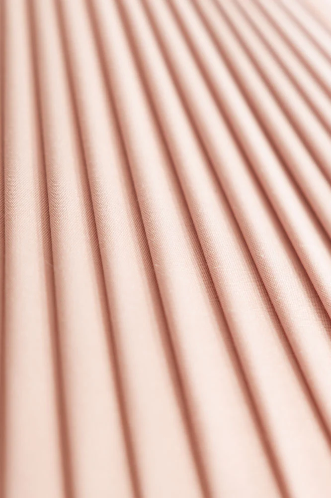 Scalloped Pleated Easyfit Ceiling Light Shade - Pink & Green - Image 4