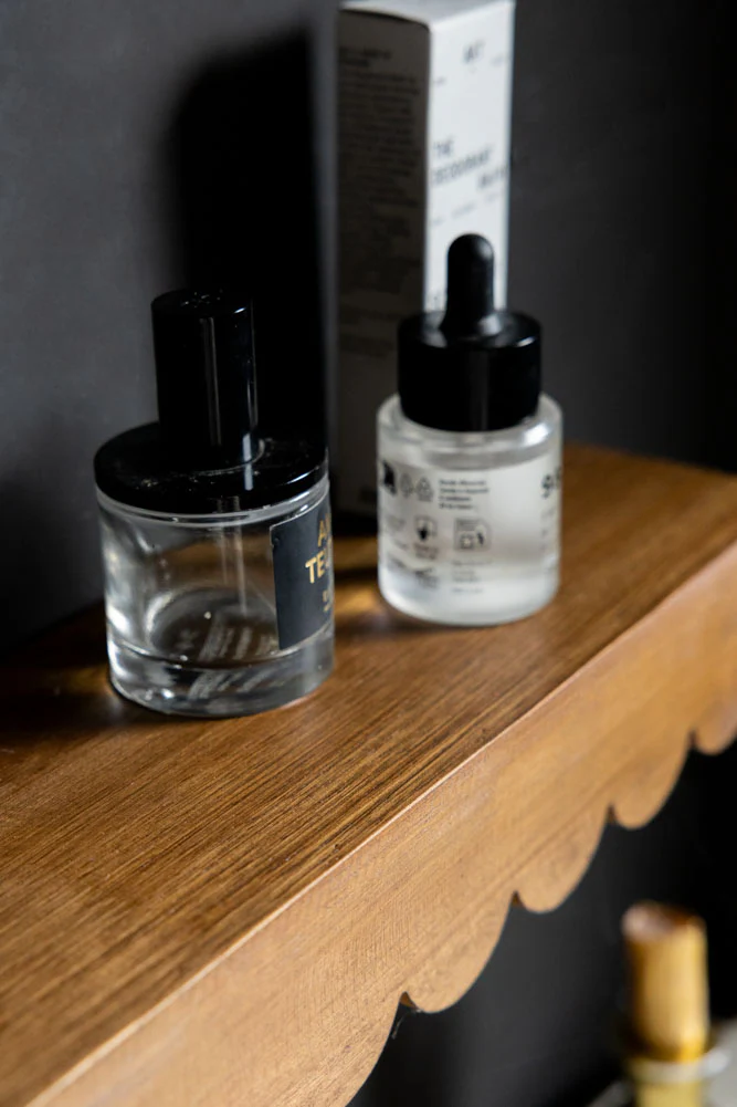 Scalloped Wooden Wall Shelf - Image 3