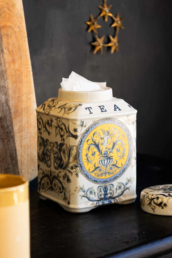 Set of 2 Ceramic Tea & Coffee Storage Jars - Image 5