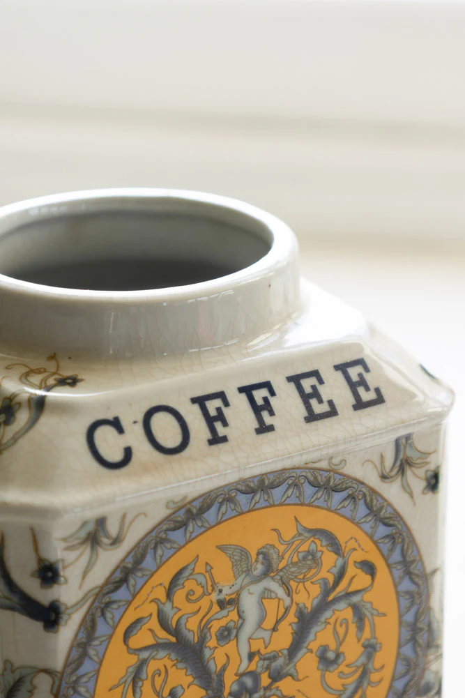 Set of 2 Ceramic Tea & Coffee Storage Jars - Image 8