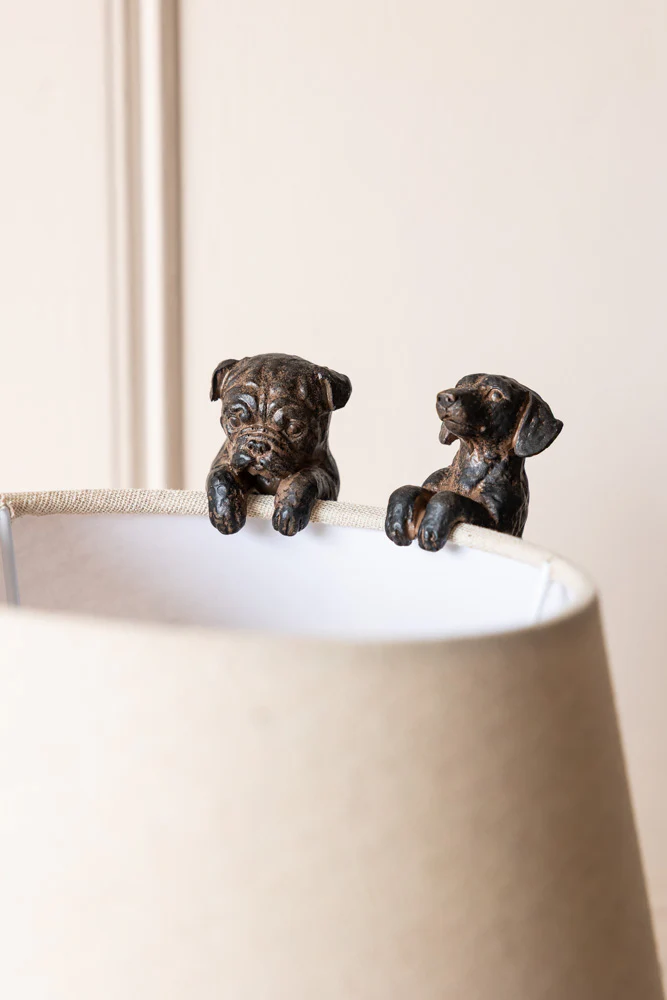 Set of 2 Small Climbing Dog Decorations - Image 10