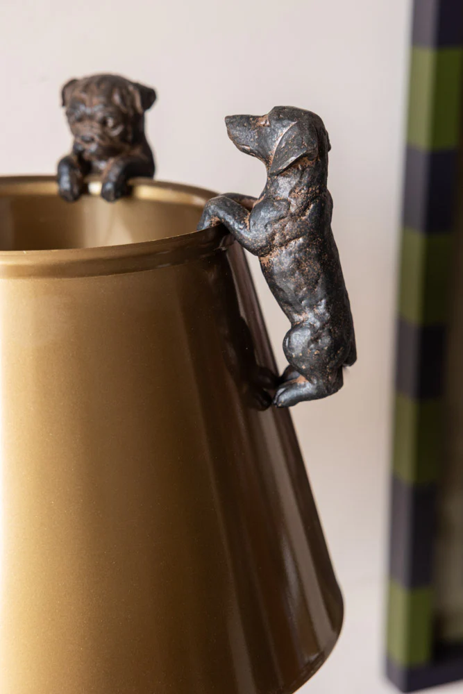 Set of 2 Small Climbing Dog Decorations - Image 5
