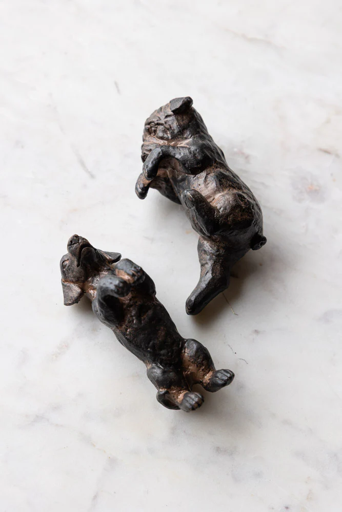 Set of 2 Small Climbing Dog Decorations - Image 8