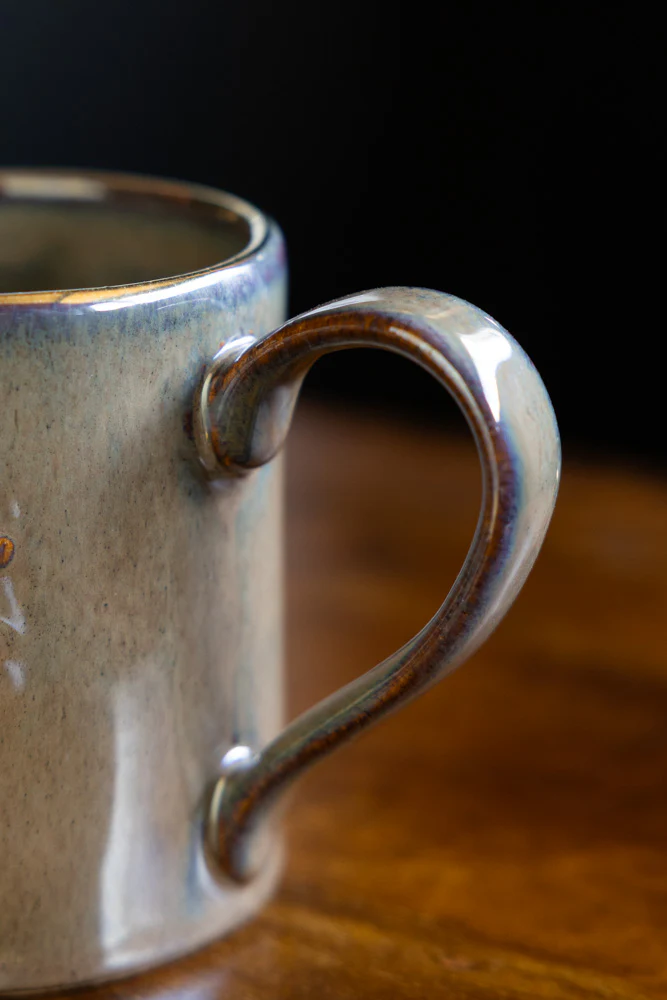 Set of 2 Milagro Heart Glazed Mugs - Image 5