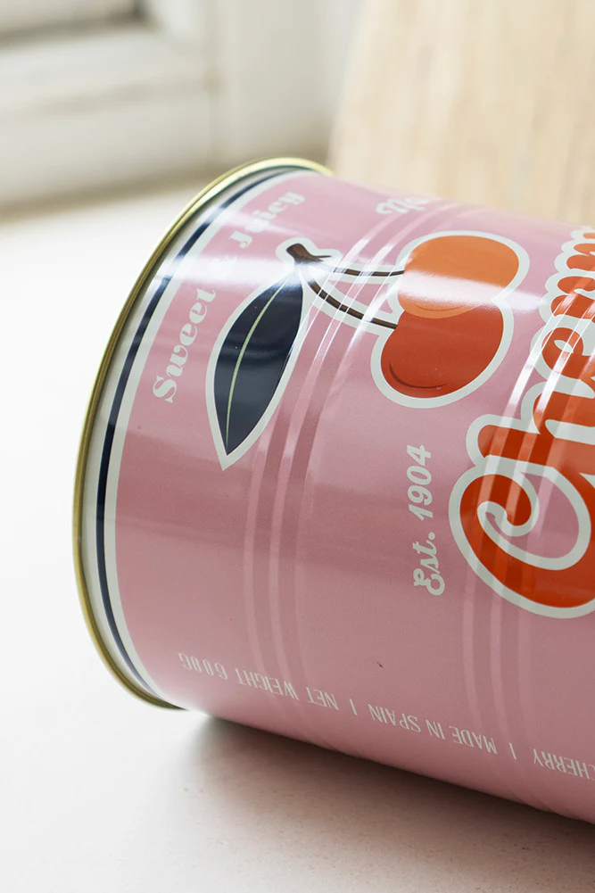 Set Of 2 Retro Cherry Kitchen Storage Tins - Image 8