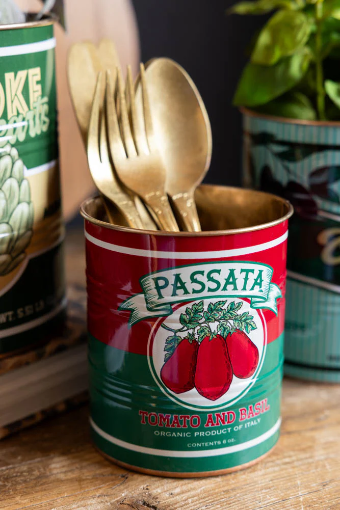 Set Of 3 Retro Deli Storage Tins - Image 2