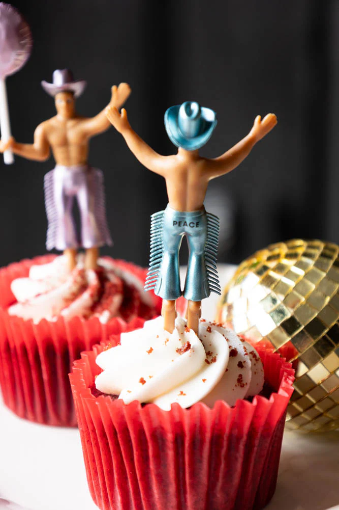 Set of 4 Cowboy Cake Toppers - Image 9