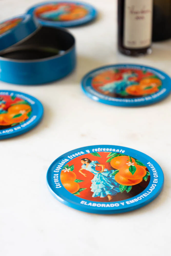 Set of 4 Flamenco & Oranges Coasters - Image 5