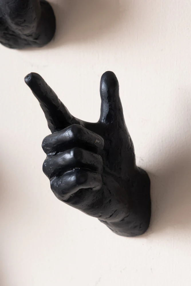 Set of 4 Hand Wall Hooks - Image 8