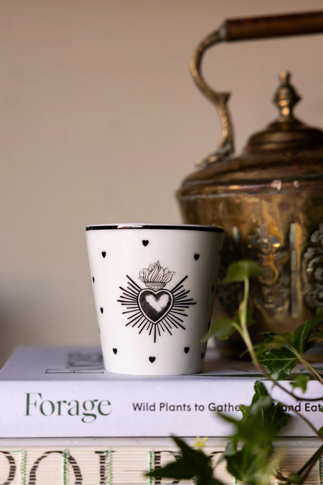 Set of 4 Milagro Heart Ceramic Cups - Image 7