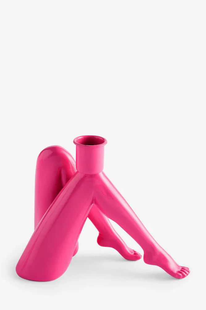 Sexy Hot Pink Legs Candle Holder - Image 4