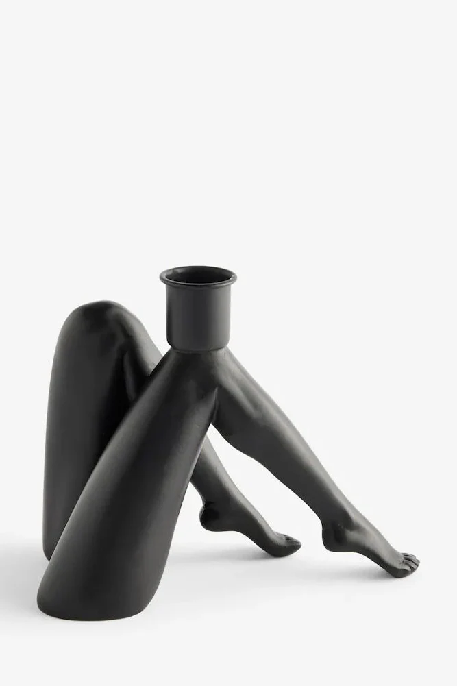 Sexy Legs Candle Holder In Black - Image 4