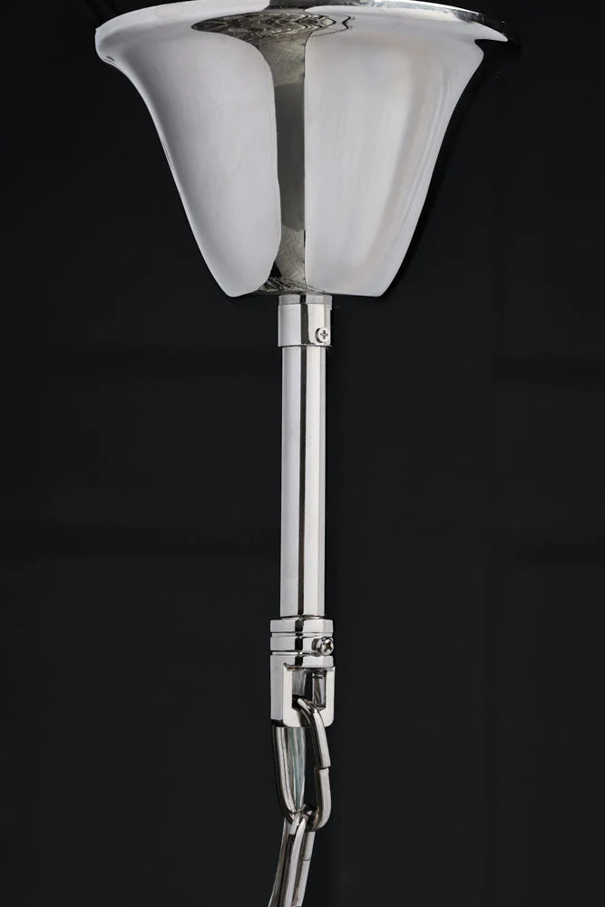Showstopping Multi-Layer Glass Chandelier - Image 10