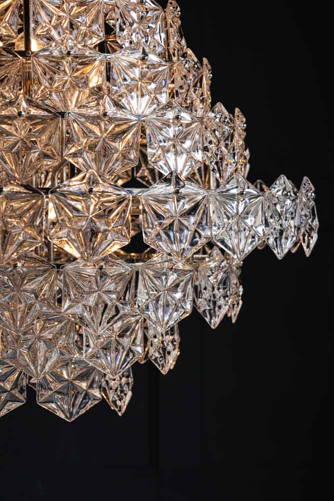 Showstopping Multi-Layer Glass Chandelier - Image 5