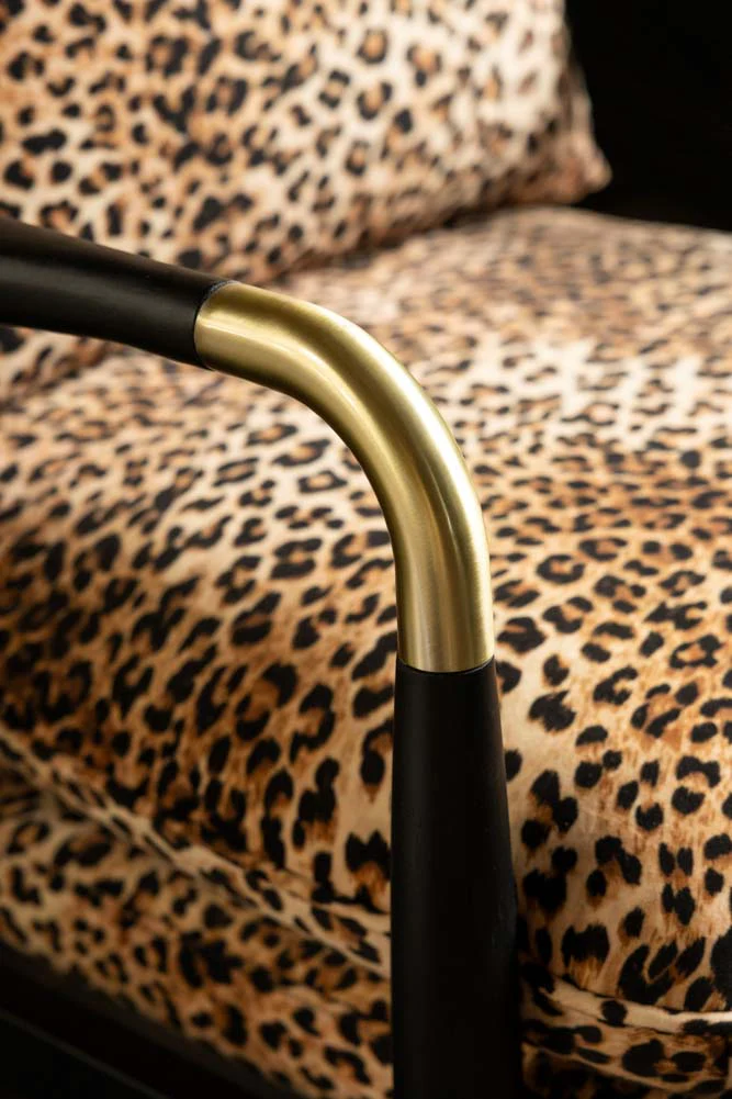 Signature Leopard Print Accent Chair - Image 2