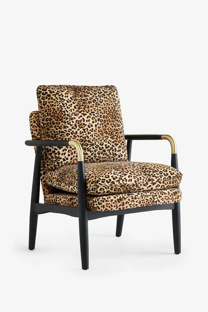 Signature Leopard Print Accent Chair - Image 6