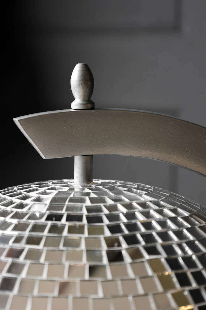 Silver Disco Ball Drinks Trolley Cart - Image 4