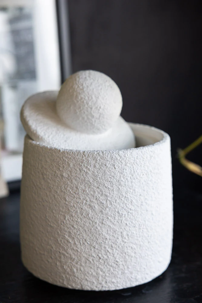 Small Textured Jar - Image 7