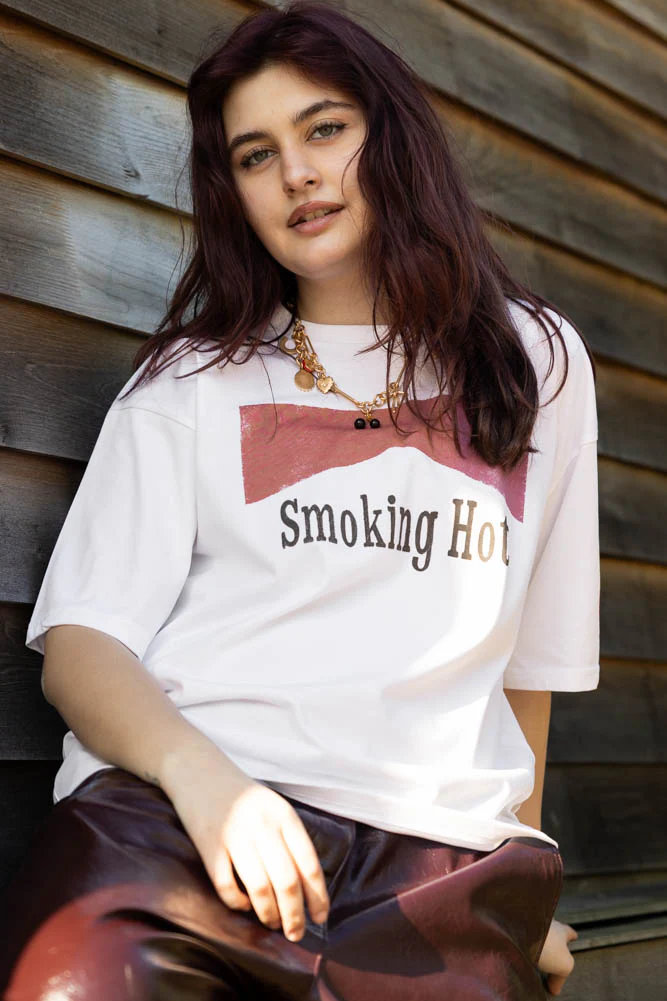 Smokin' Hot White T-Shirt - Available in 6 Sizes