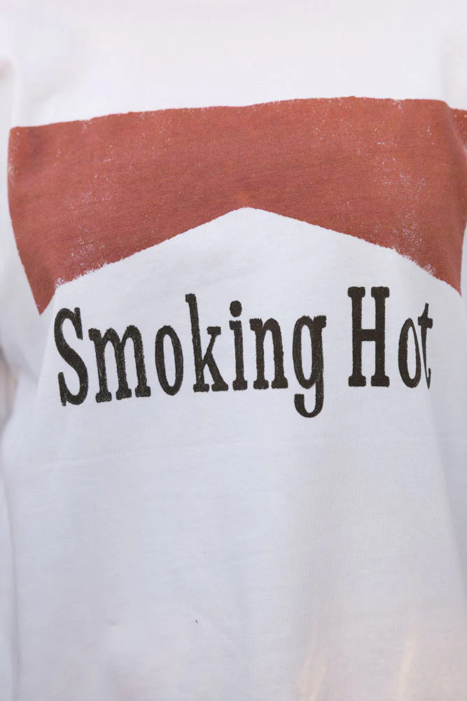 Smokin' Hot White T-Shirt - Available in 6 Sizes - Image 7