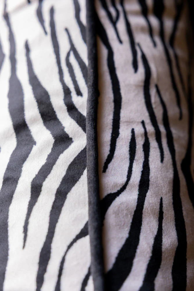Snow Tiger Print Cushion Cover - Image 4