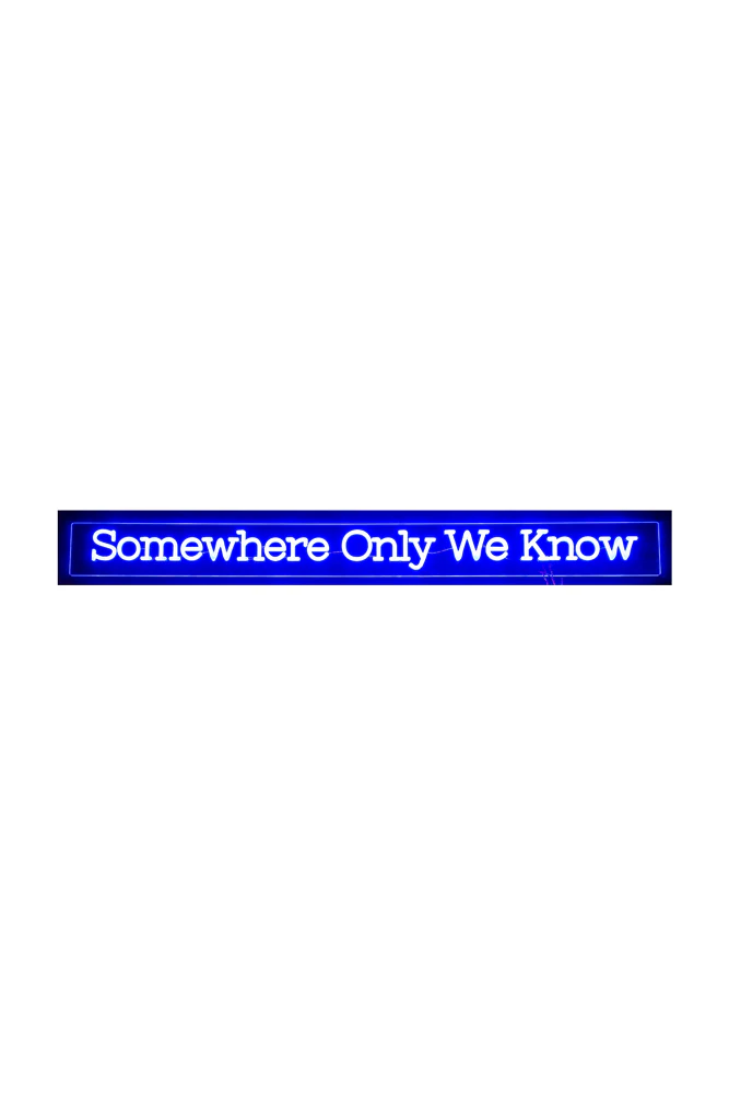 Somewhere Only We Know Neon Wall Light - Image 6
