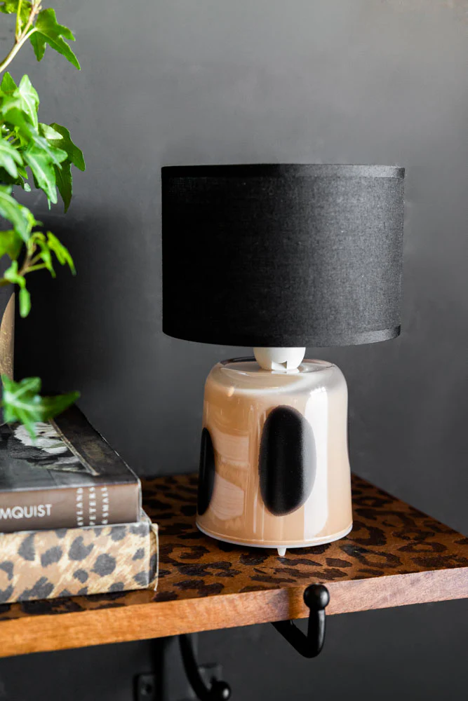 Spotted Glass Rechargeable Table Lamp - Image 2