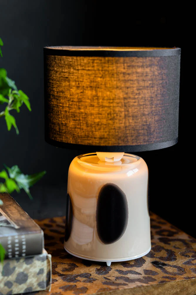 Spotted Glass Rechargeable Table Lamp - Image 4