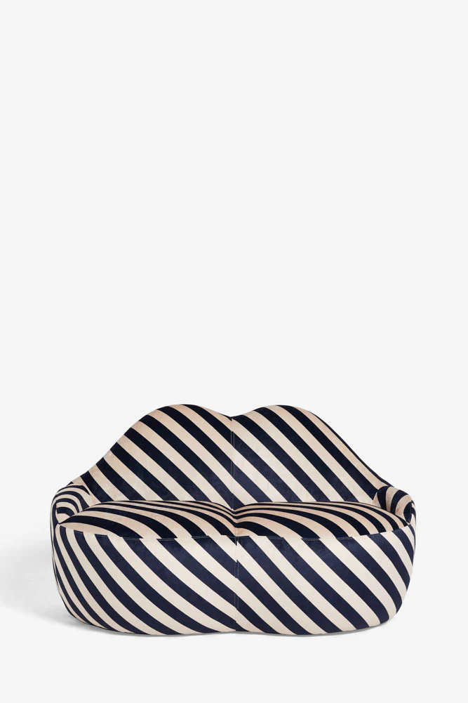 Stripe Lips Sofa - Image 3