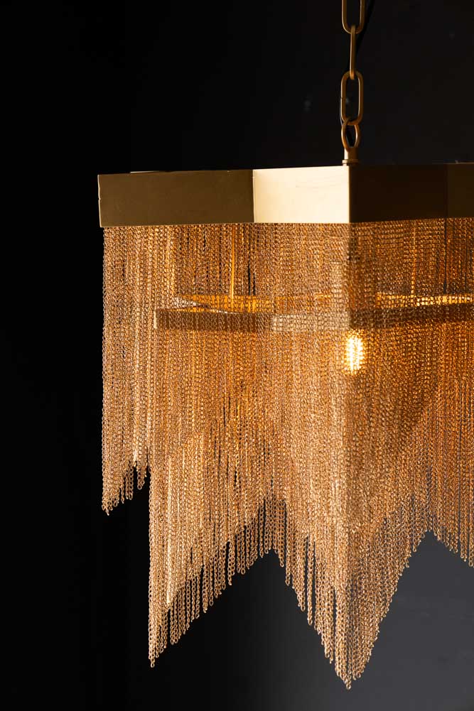 Stunning Star Chain Chandelier - Image 3