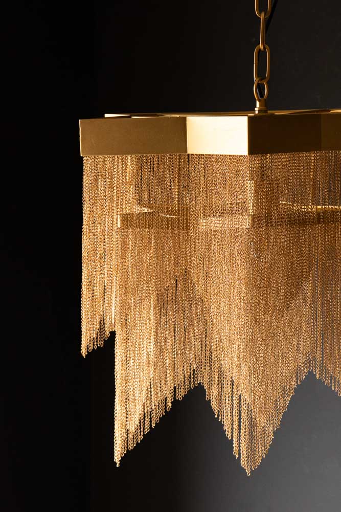 Stunning Star Chain Chandelier - Image 4