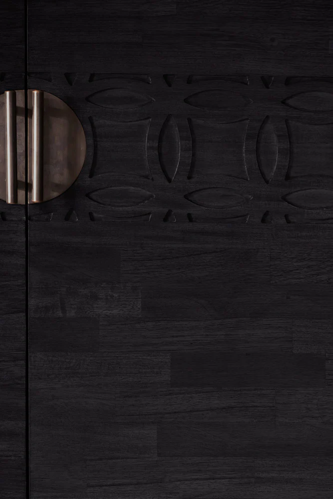 Stylish Mango Wood Drinks Cabinet - Image 5