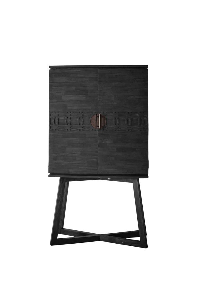 Stylish Mango Wood Drinks Cabinet - Image 7
