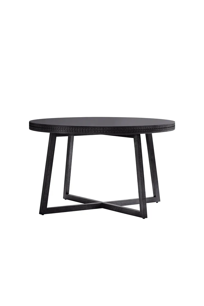 Stylish Mango Wood Round Dining Table - Image 4