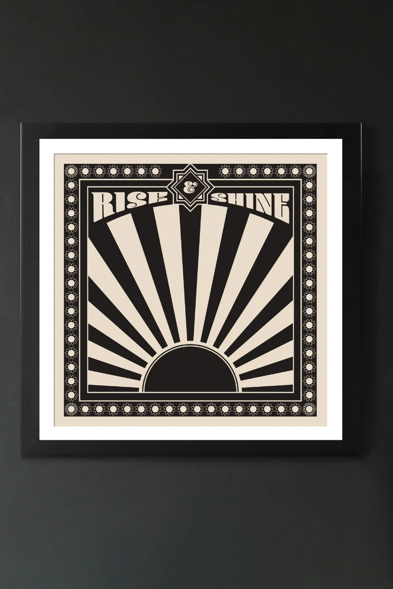 Sunrise Art Print - Available Framed Or Unframed - Image 3