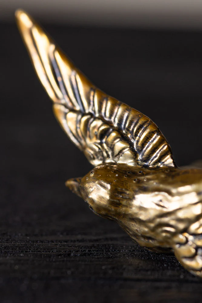 Swallow Bird Cupboard/Drawer Knob - Gold - Image 6