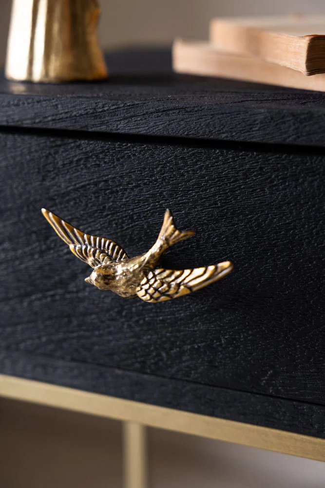 Swallow Bird Cupboard/Drawer Knob - Gold - Image 7