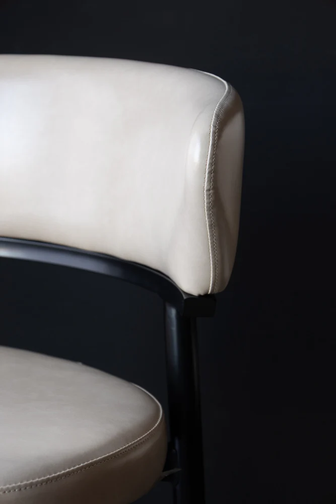 The Blake Bar Stool In Champagne Neutral - Image 5