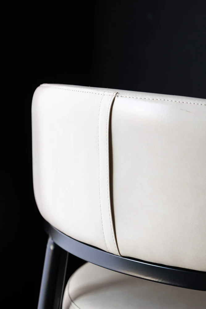 The Blake Bar Stool In Champagne Neutral - Image 9