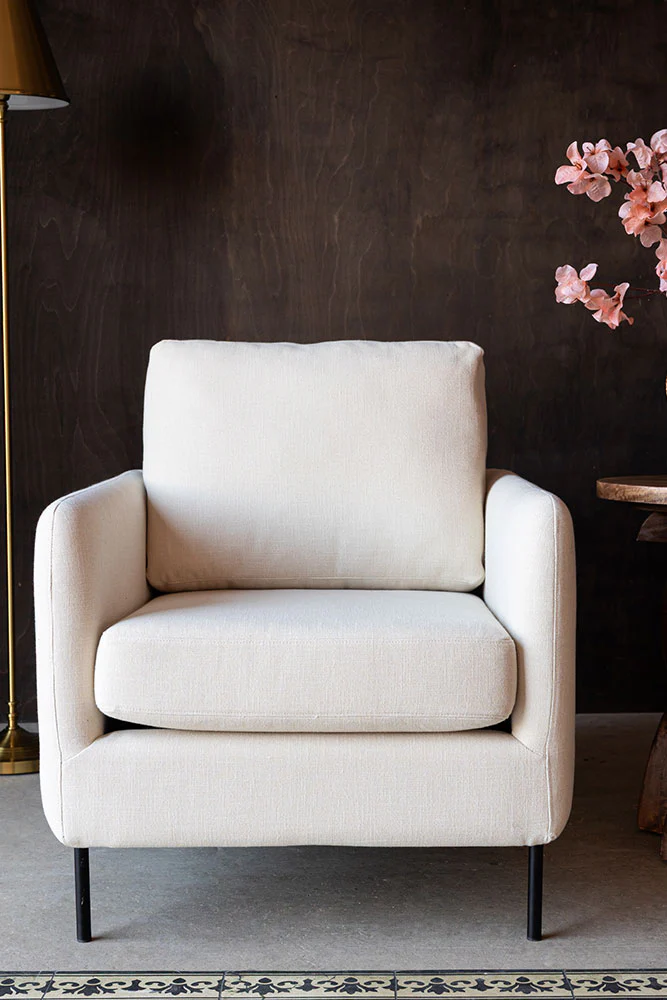 The Edie Natural Armchair - Image 2