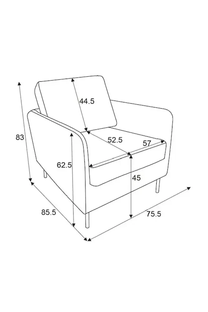 The Edie Natural Armchair - Image 6