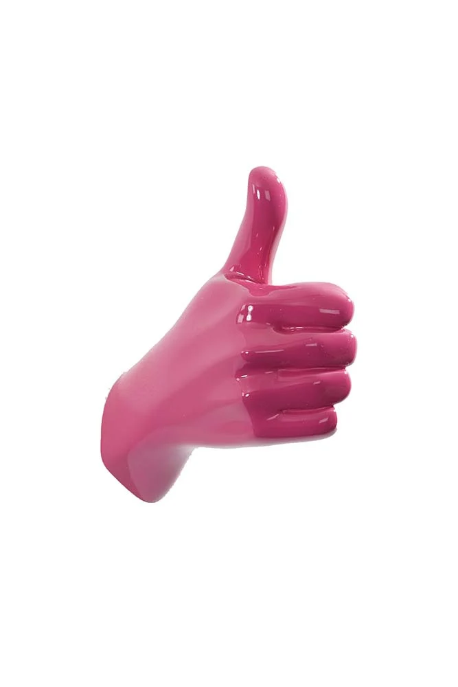 Thumbs Up Hand Wall Art & Coat Hook - Image 5